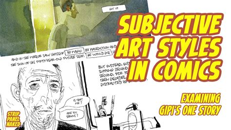 Subjective Art Styles In Comics Gipi Strip Panel Naked YouTube