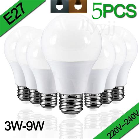 Buy E27 5W 7W 9W 12W Motion Sensing Bulb Radar Sensor Ambient PIR