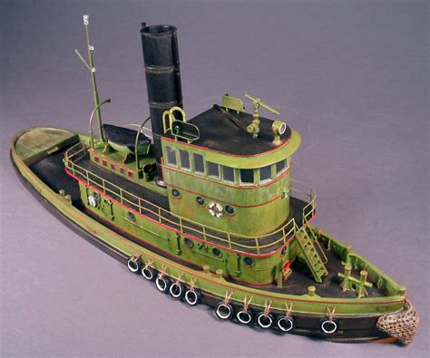 Ho 187 Scale 92 Steam Railroad Tugboat Kit Waterline