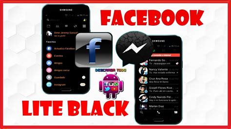 EL NUEVO FACEBOOK LITE BLACK MÁS LIVIANO Y RÁPIDO DEL MUNDO INCLUYE