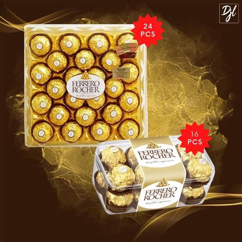 Jual Ferrero Rocher Chocolate 1 Pak Cokelat Susu Shopee Indonesia