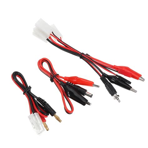 Rc Charging Cable Set Big Tamiya Plug To 4mm Banana Plug Cable