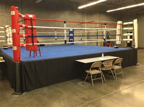 Prolast® Classic Elevated Boxing Ring 20 X 20 Prolast