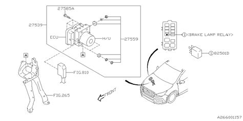 Subaru Baja Base Abs Hydraulic Abs Pump And Motor Hydraulic Unit V