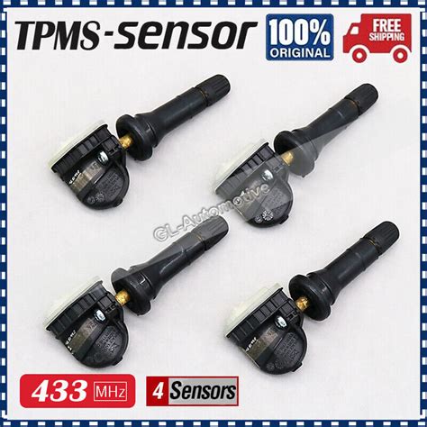 Ev T A Cb Tpms Tire Pressure Sensor Set Of For Ford Focus