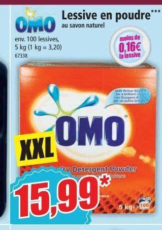 Promo Lessive En Poudre Omo Chez Norma