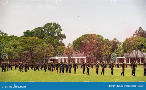 Indian Military Academy Ima Passing Out Parade Editorial Stock