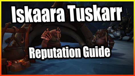 Iskaara Tuskarr Reputation GuideDragonflight YouTube