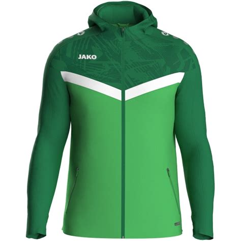 Kapuzenjacke Iconic softgreen sportgrün Kapuzenjacke ICONIC NEUHEIT