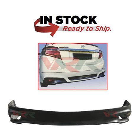 Toyota Vios Rd Gen T Stv Style Rear Back Skirt Skirting