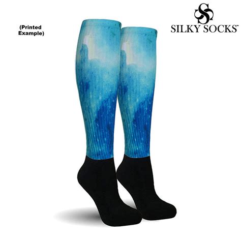 Silky Socks™ Blank Knee High Athletic Socks