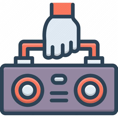 Holding Radio Vintage Audio Music Stereo Tape Recorder Icon Download On Iconfinder