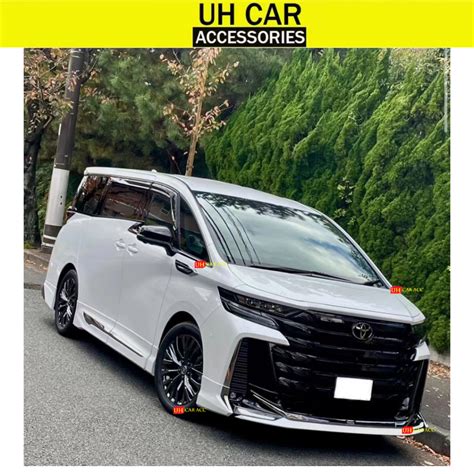 TOYOTA VELLFIRE AH40 AGH40 2024 2025 MDL BODYKIT SKIRT DOOR PANEL LED