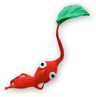 File Red Pikmin Clay Art Png Pikipedia The Pikmin Wiki