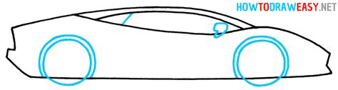 How To Draw A Lambo How To Draw Easy