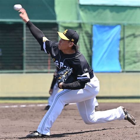 内野手転向→二刀流→投手専念のソフトバンク5年目育成右腕、2軍戦で初登板初勝利「まずはそこのラインに立てた」高校時代は最速153キロ：「おっ