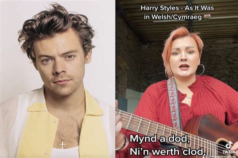 Watch Bronwen Lewis Styles It Out In Welsh For Harry