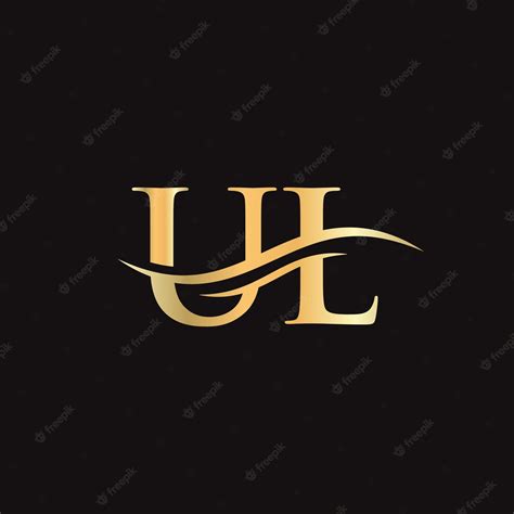 Premium Vector | Ul logo monogram letter ul logo design vector ul ...