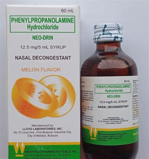 YMC Neo Drin 60 Ml Phenylpropanolamine Lazada PH