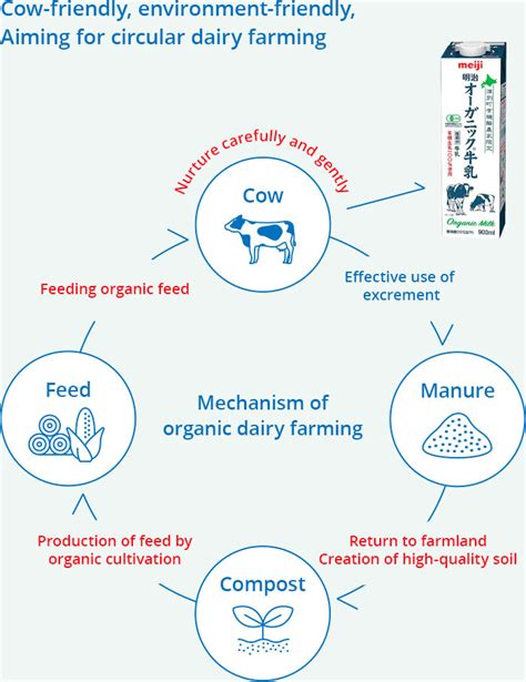 Promotion Of Circular Dairy Farming Meiji Group