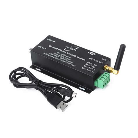 Qk A Ais Receiver With Nmea Multiplexer Wifi Gps