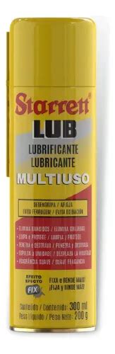 Óleo Lubrificante Desengripante Starrett Lub Multiuso 300ml MercadoLivre