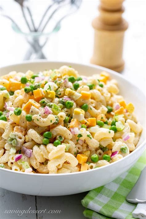 Southern Macaroni Salad Recipe Saving Room For Dessert