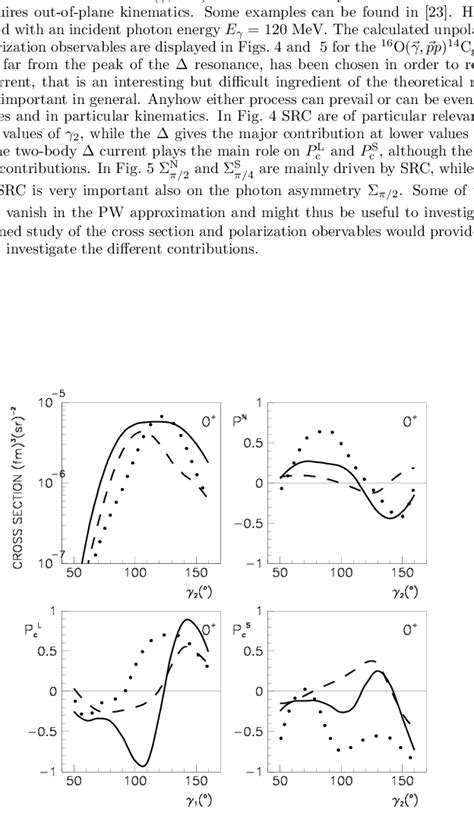 The Unpolarized Differential Cross Section And The Polarization