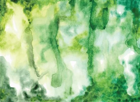 premium vector green gradient watercolor