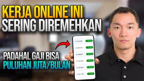 Kerja Online Dari Rumah Tanpa Modal Gaji Gede Tapi Sering Diremehkan