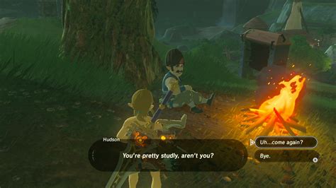 Characters React To A Naked Link In Zelda Breath Of The Wild Mashable