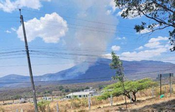 Se registra incendio en el cerro Cuanajillo Morelia Quadratín Michoacán