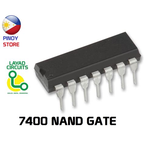 7400 74HC00 NAND Gate Quad Original IC Logic Gate IC Authentic 14 Pin