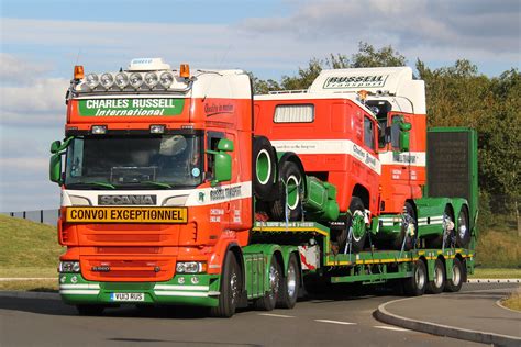 VU13RUS Charles Russell Scania R560 Gaydon Retro Show 8 9 Flickr