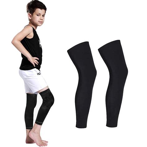 Basketball Leg Sleeve Sock Calf Long Sleeve Compression Wrap Shopee