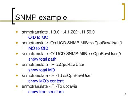 network management  snmp  overview powerpoint