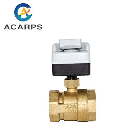 1 1 2 Quot Brass Electric Ball Valve Motorized Ball Valve 3 Wire 2 Way