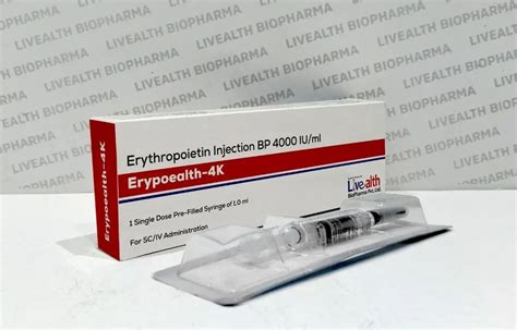 Livealth Erythropoietin Injection 4000 Iu 1 Pfs Prescription At Best