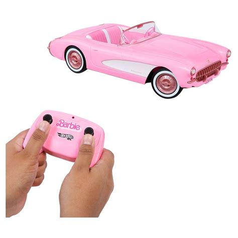 MATTEL Voiture radiocommandée de Barbie HOT WHEELS pas cher Auchan fr