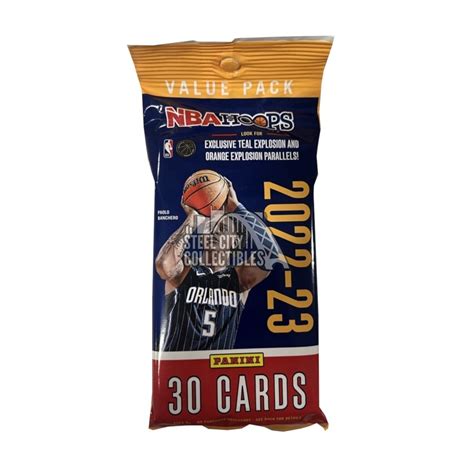 2022 23 Panini Hoops Basketball Fat Pack Steel City Collectibles