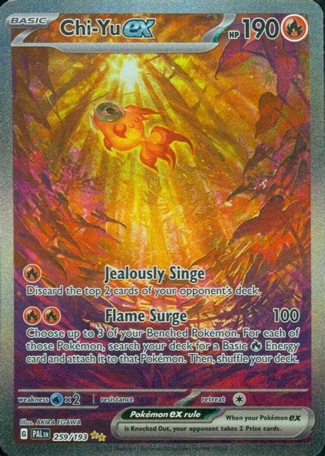 Chi Yu Ex Scarlet Violet Paldea Evolved Special