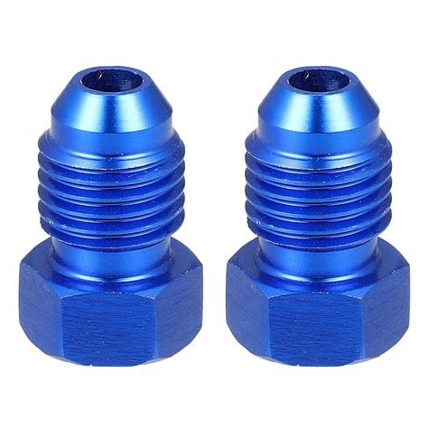 X Autohaux Pcs Car An Male Flare Bolt Blanking Plug End Cap Lock Nut