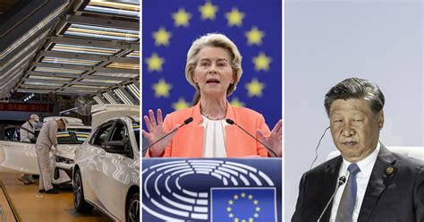 Ue Wypowiada Wojn Chi Skim Pojazdom Elektrycznym Ursula Von Der Leyen