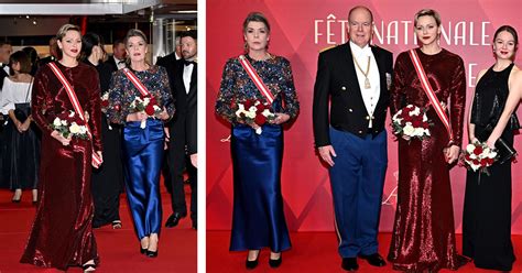 Charlene Y Carolina De Monaco Impactaron Con Sus Looks De Gala Llenos