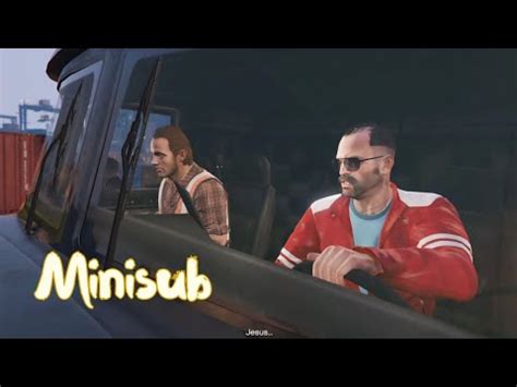 Gta V Series Ep Dive Into Danger Gta V S Minisub Mission Youtube