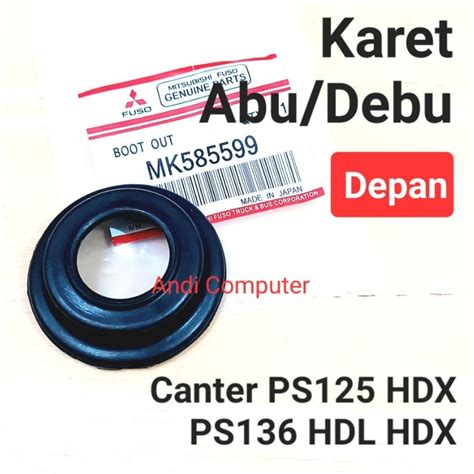 Rubber Ash Dust Canter Ps Hdx Hdl Original Shopee Malaysia