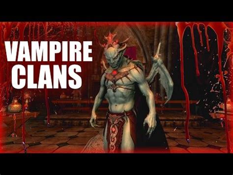 Skyrim 5 vampire clans elder scrolls lore – Artofit