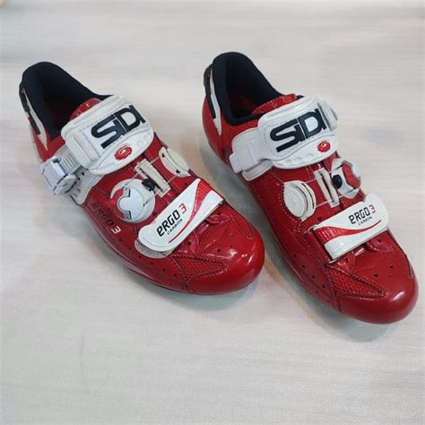 Jual Sidi Ergo Carbon Ve Red Red Original Sepatu Cleat Sepeda