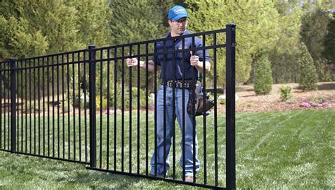 How To Install An Aluminum Fence Lowes