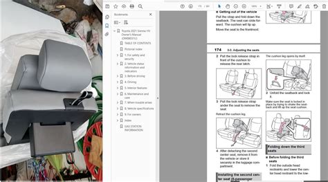 Finally Figured Out How To Remove The 2nd Row Middle Seat On 2021 Sienna Toyota Sienna Forum